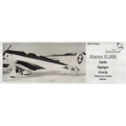 Klemm KI.35B - Šaulių Sąjungos Aviacija (National Guard Aviation Lithuania)