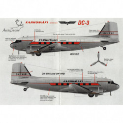 Douglas DC-3 - Karhumäki Airways (KAR-AIR)