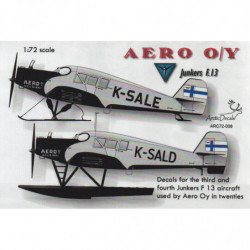 Junkers F.13 - Aero O/Y (3rd & 4th aircraft)