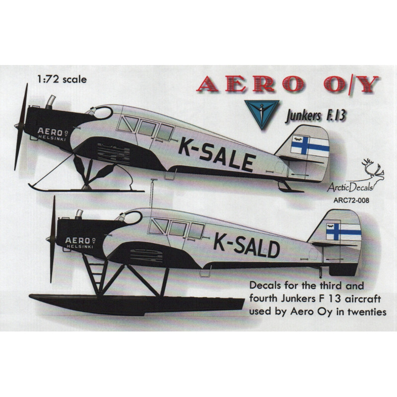 Junkers F.13 - Aero O/Y (3rd & 4th aircraft)