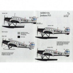 Junkers F.13 - Aero O/Y (3rd & 4th aircraft)