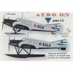 Junkers F.13 - Aero O/Y (1st & 2nd aircraft)