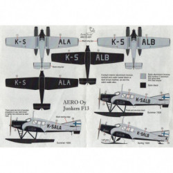 Junkers F.13 - Aero O/Y (1st & 2nd aircraft)