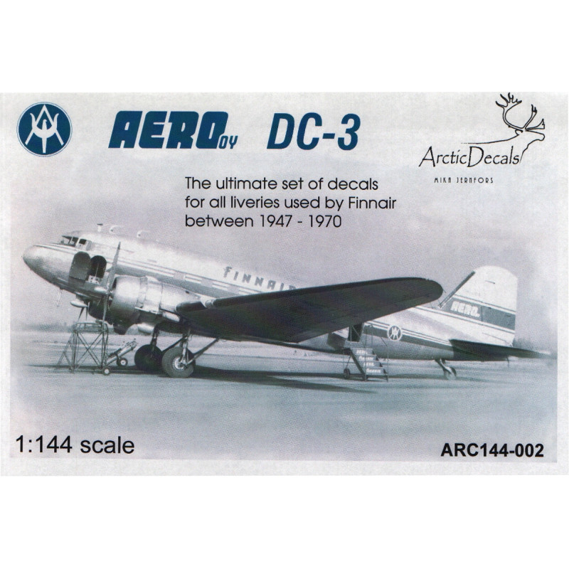 Douglas DC-3 - Aero O/Y / Finnish Airlines / Finnair