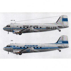 Douglas DC-3 - Aero O/Y / Finnish Airlines / Finnair
