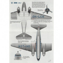 Douglas DC-3 - Aero O/Y / Finnish Airlines / Finnair