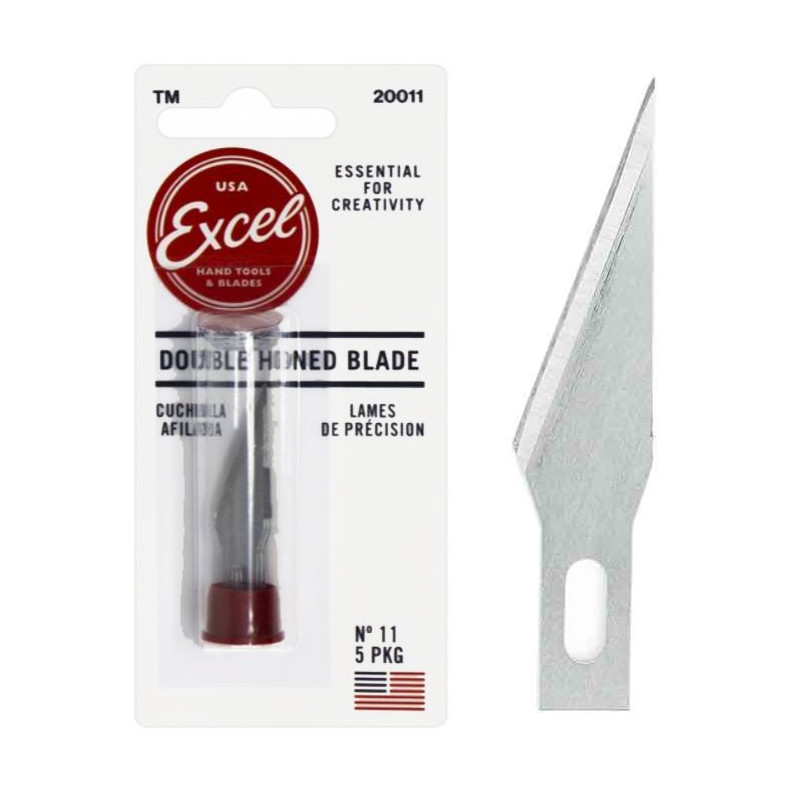 Lot de 5 lames pour couteau (standard)