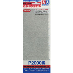 Abrasifs de finition (P2000 X3)