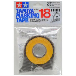 Ruban de masquage 18mm avec dévidoir