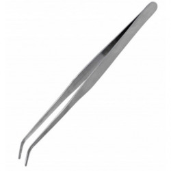 Sturdy curved stainless steel pliers
