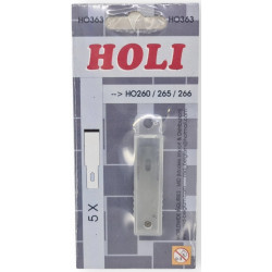 Lot de 5 lames pour couteau (droite) HO260/265/266