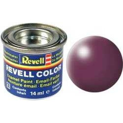 Peinture soie solide mate Rouge pourpre (14 ml)