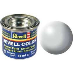 Peinture soie solide mate Gris clair (14 ml)