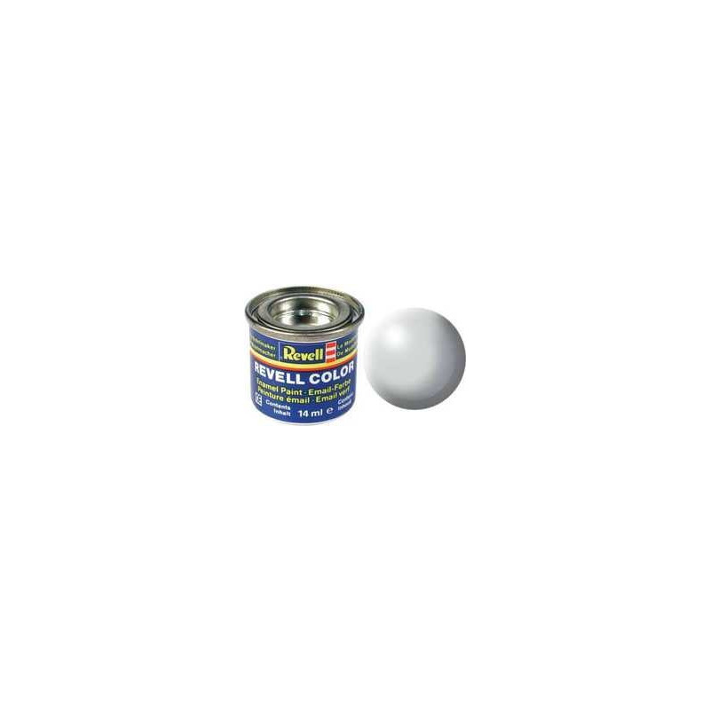Peinture soie solide mate Gris clair (14 ml)