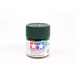 Peinture acrylique mate Vert Foncé 2 (10 ml)