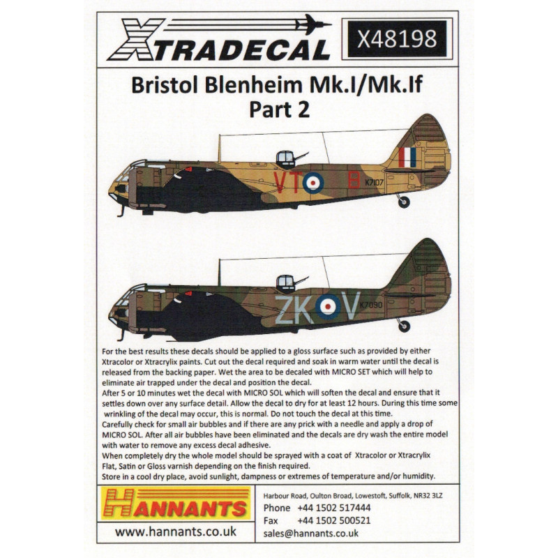 Bristol Blenheim Mk.1/Mk.If Pt.2