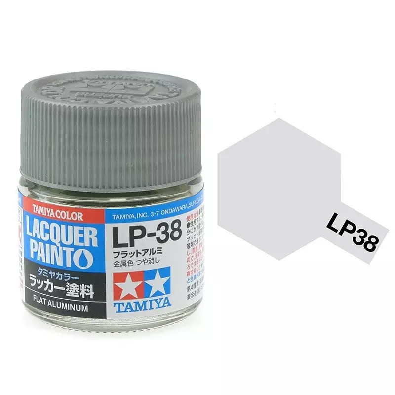 Peinture laquée Aluminium plat (10 ml)