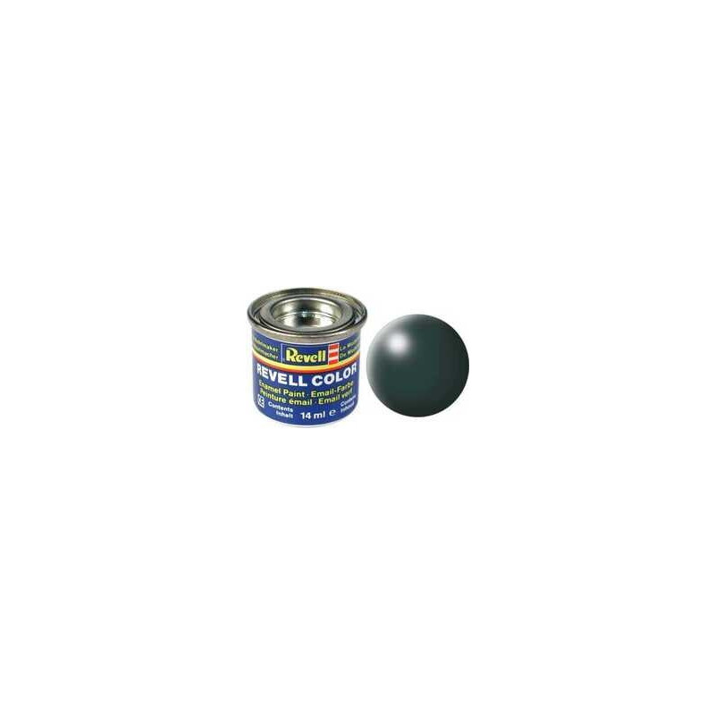 Peinture soie solide mate Vert patiné (14 ml)