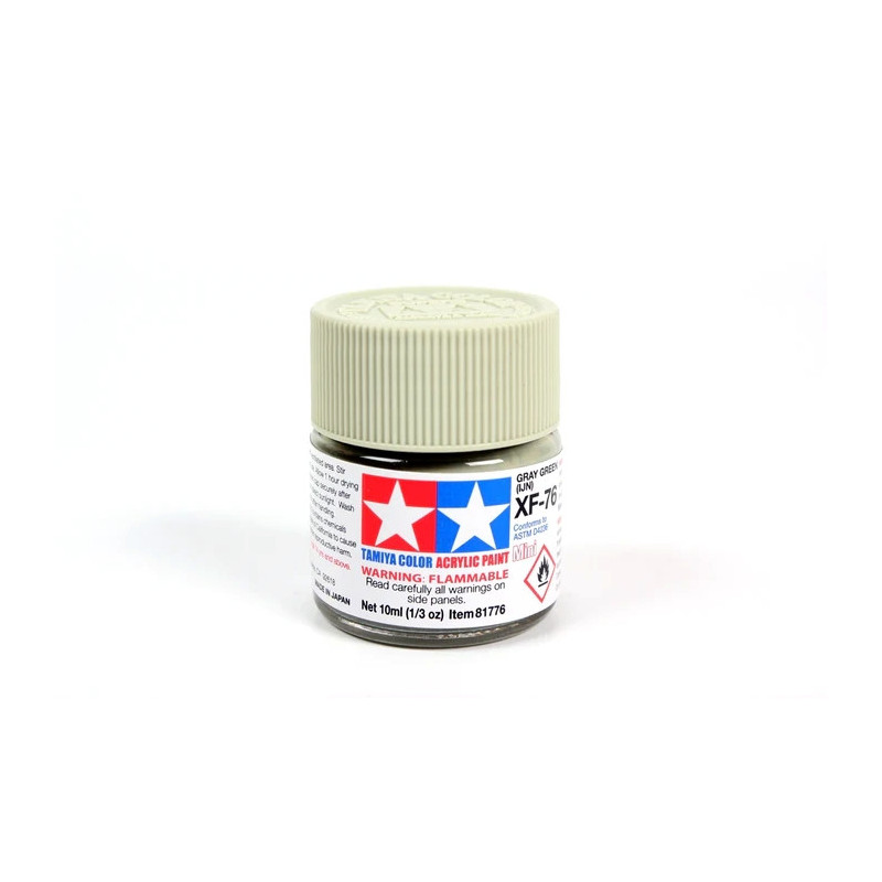 Peinture acrylique mate Gris Vert IJN (10 ml)