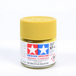 Peinture acrylique mate Jaune Vert (10 ml)