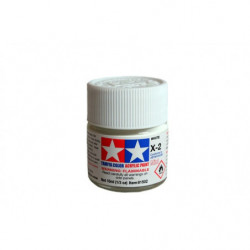 Peinture acrylique brillante Blanc (10 ml)