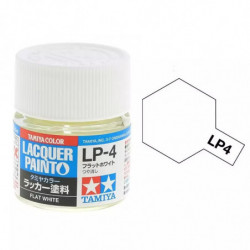 Peinture laquée Blanc plat (10 ml)