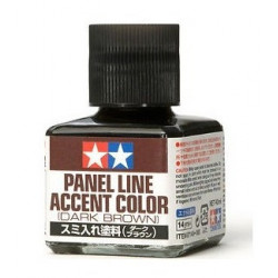 Ligne de panneaux Accent Marron foncé (40 ml)