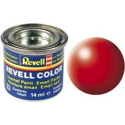 Peinture soie solide mate Rouge lumineux (14 ml)