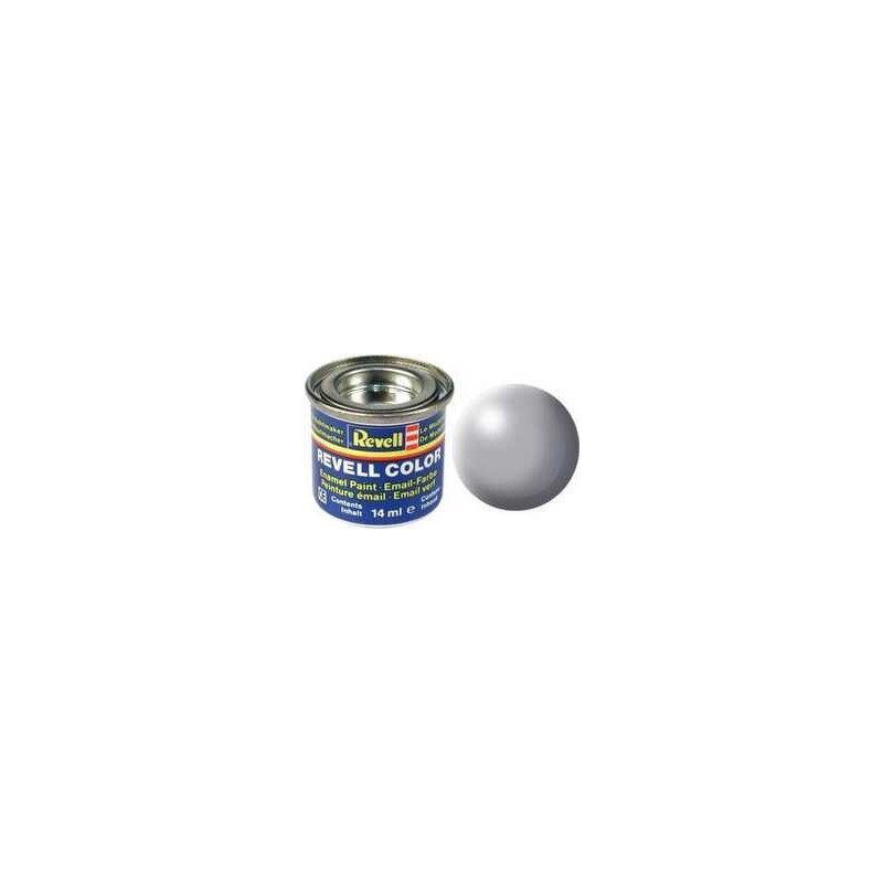 Peinture soie solide mate Gris (14 ml)