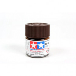 Peinture acrylique mate Marron Plat (10 ml)
