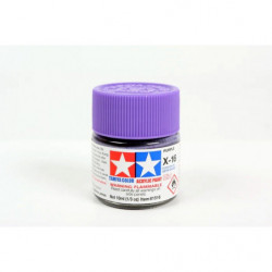 Peinture acrylique brillante Pourpre (10 ml)