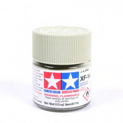 Peinture acrylique mate Gris J. A. (10 ml)