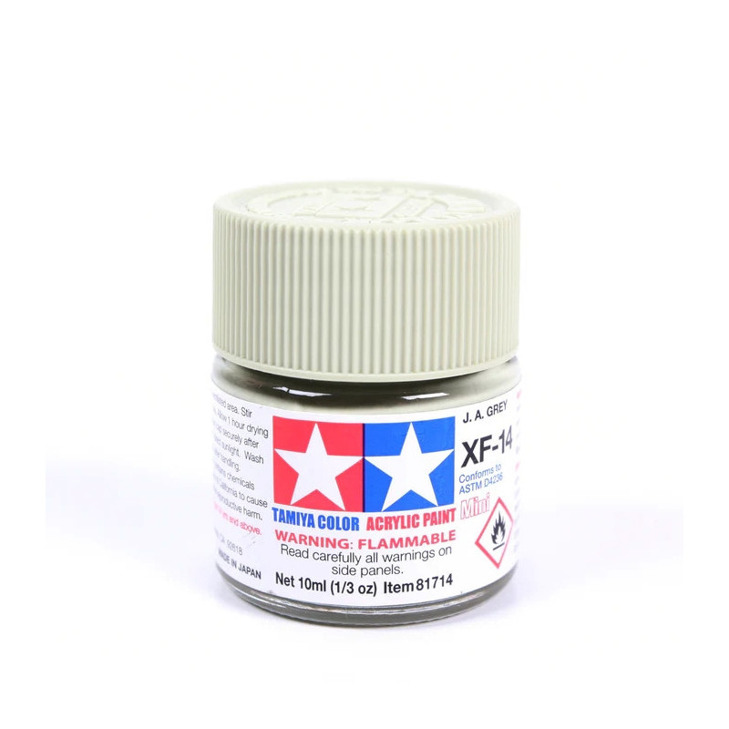 Peinture acrylique mate Gris J. A. (10 ml)