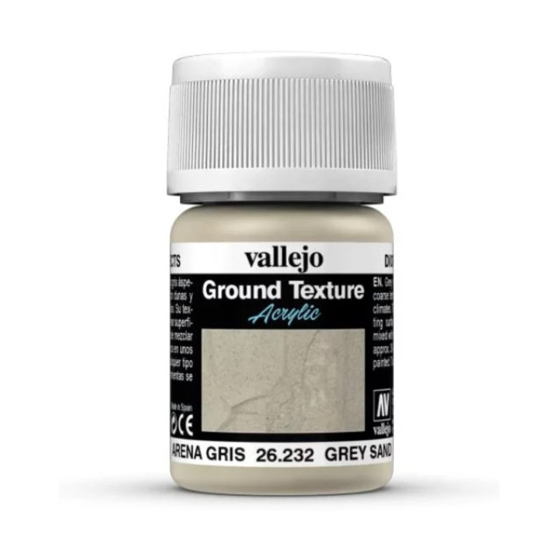 Ground Texture Acrylic Sable gris (35 ml)