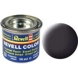 Peinture mate Goudron noir (14 ml)
