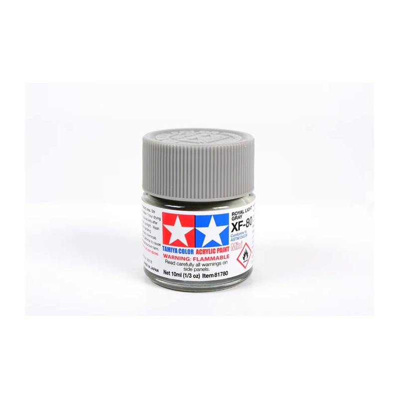 Peinture acrylique mate Gris Clair Royal (10 ml)
