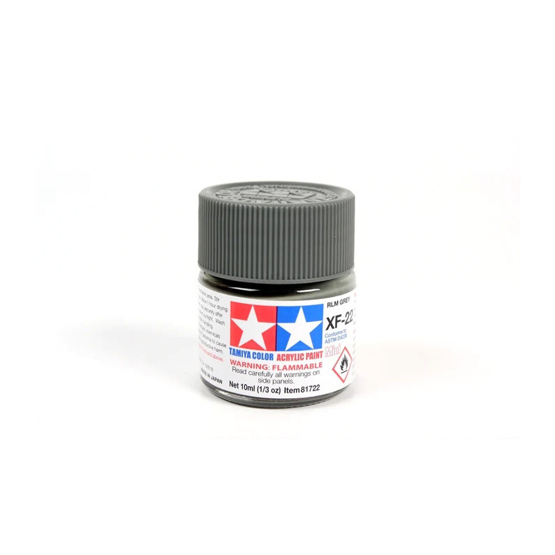 Peinture acrylique mate Gris RLM (10 ml)