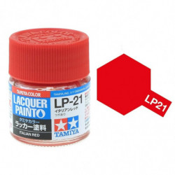 Peinture laquée Rouge italien (10 ml)