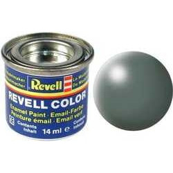 Peinture soie solide mate Vert fougère (14 ml)