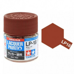 Peinture laquée Rouge morne (10 ml)