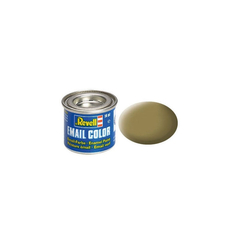 Peinture mate Marron olive (14 ml)