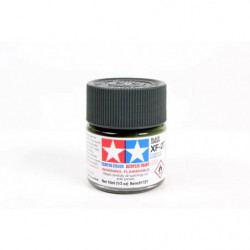 Peinture acrylique mate Vert Noir (10 ml)