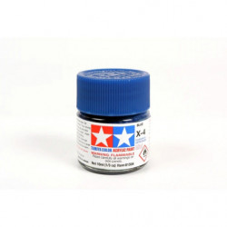 Peinture acrylique brillante Bleu (10 ml)