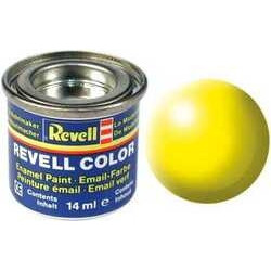 Peinture soie solide mate Jaune lumineux (14 ml)