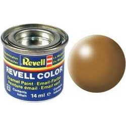 Peinture soie solide mate Bois marron (14 ml)