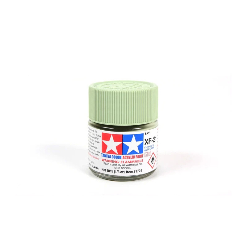 Peinture acrylique mate Ciel (10 ml)