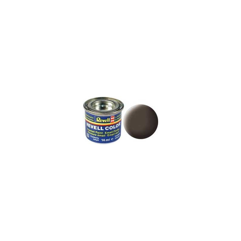 Peinture mate Cuir marron (14 ml)