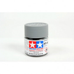 Peinture acrylique mate Gris Clair (10 ml)