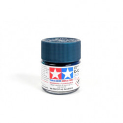 Peinture acrylique brillante Bleu Métallique (10 ml)