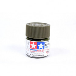 Peinture acrylique mate Olive Terne (10 ml)